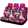 Nezuko Kamado Car Back Seat Cover Custom - Gearcarcover - 1