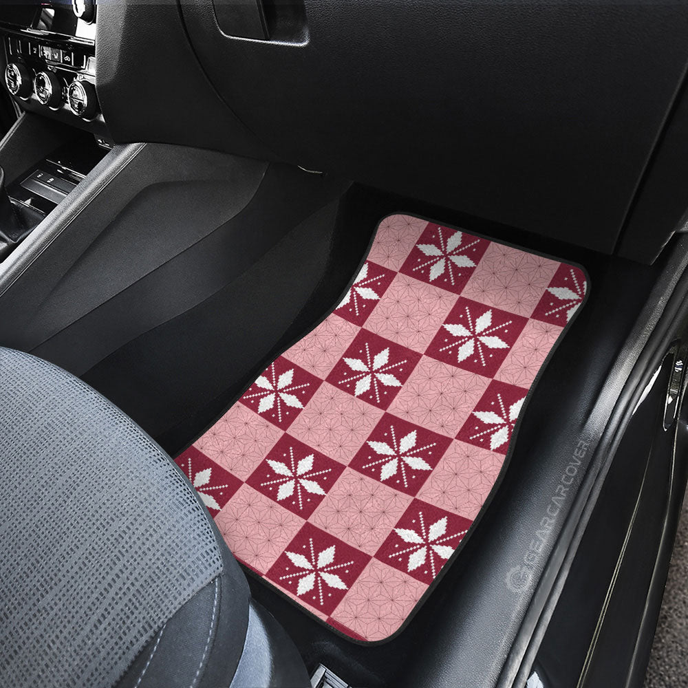 Nezuko Kamado Car Floor Mats Custom Anime Car Accessories - Gearcarcover - 3