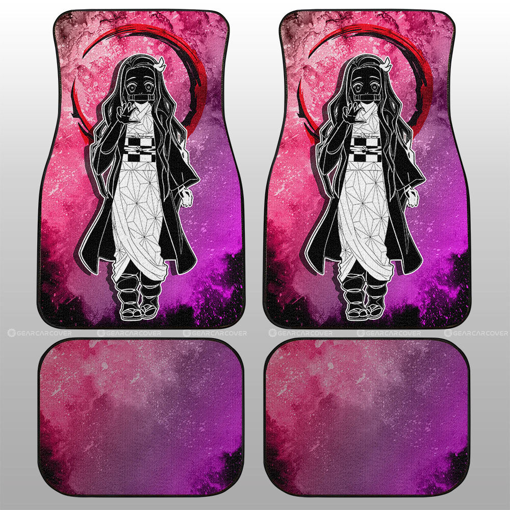 Nezuko Kamado Car Floor Mats Custom Car Accessories - Gearcarcover - 1