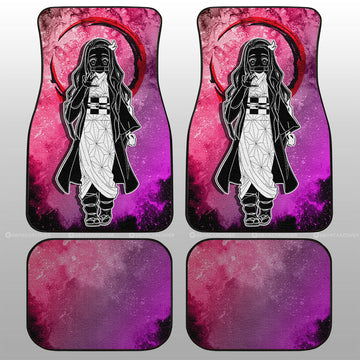 Nezuko Kamado Car Floor Mats Custom Car Accessories - Gearcarcover - 1