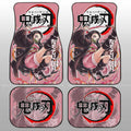 Nezuko Kamado Car Floor Mats Custom Demon Slayer Anime Car Accessories - Gearcarcover - 1