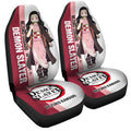 Nezuko Kamado Car Seat Covers Custom Car Accessories For Fans - Gearcarcover - 3