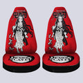 Nezuko Kamado Car Seat Covers Custom Car Accessories Manga Style For Fans - Gearcarcover - 4