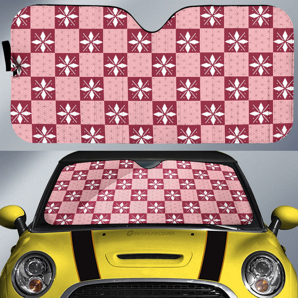 Nezuko Kamado Car Sunshade Custom Anime Car Accessories - Gearcarcover - 1