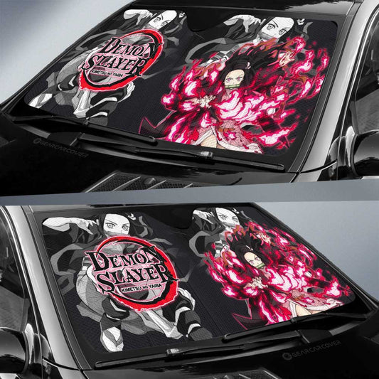 Nezuko Kamado Car Sunshade Custom Car Accessories - Gearcarcover - 2