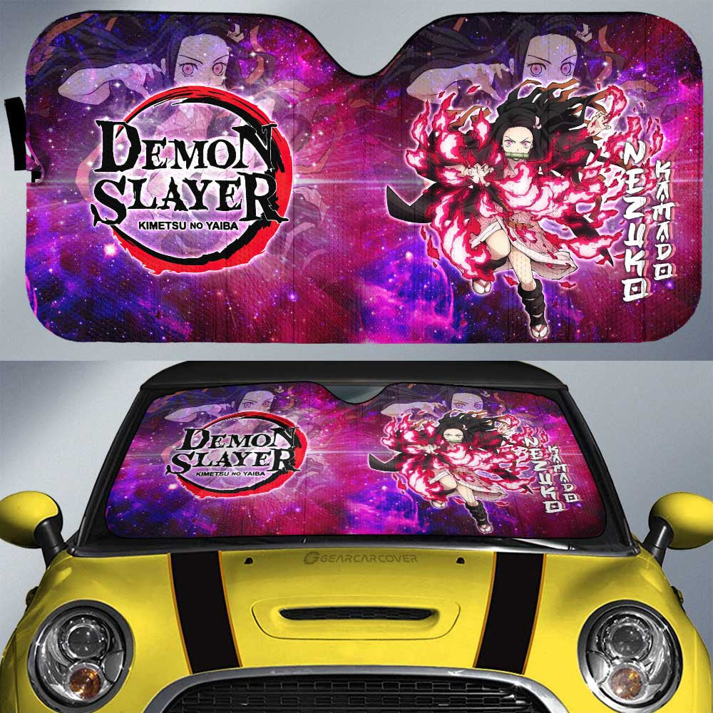 Nezuko Kamado Car Sunshade Custom Characters Car Accessories - Gearcarcover - 1