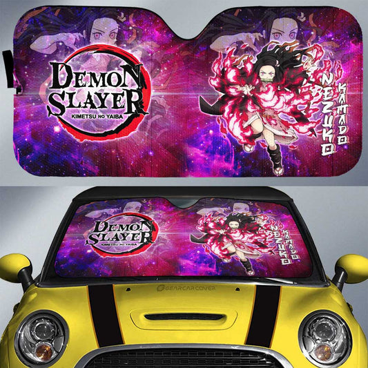 Nezuko Kamado Car Sunshade Custom Characters Car Accessories - Gearcarcover - 1
