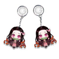 Nezuko Kamado Keychain Custom Car Accessories - Gearcarcover - 3