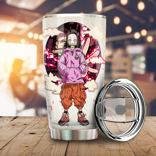 Nezuko Kamado Tumbler Cup Anime Collection - Gearcarcover - 1