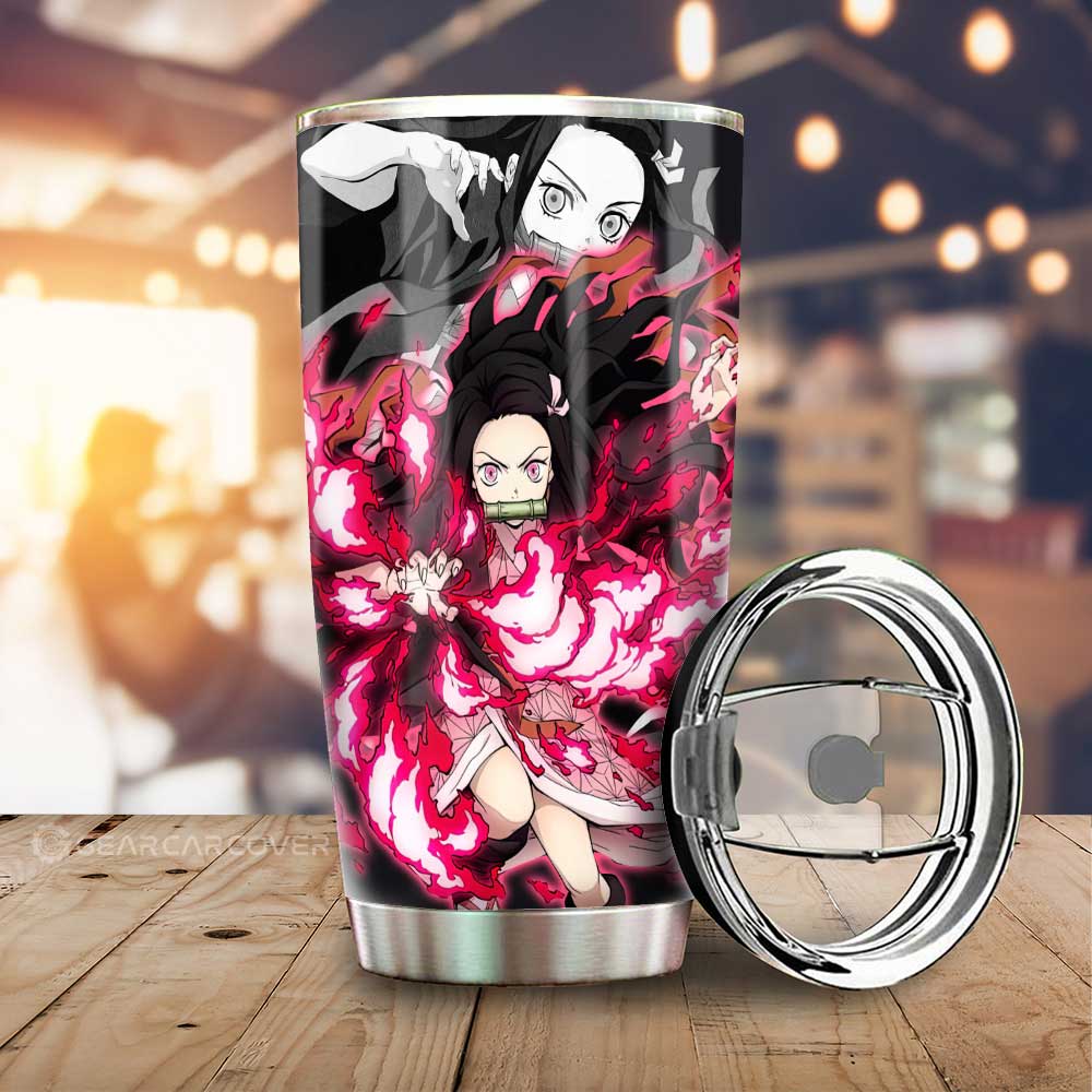 Nezuko Kamado Tumbler Cup Custom Car Accessories - Gearcarcover - 1