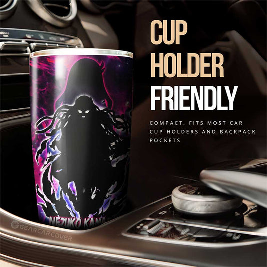 Nezuko Tumbler Cup Custom Silhouette Style - Gearcarcover - 2