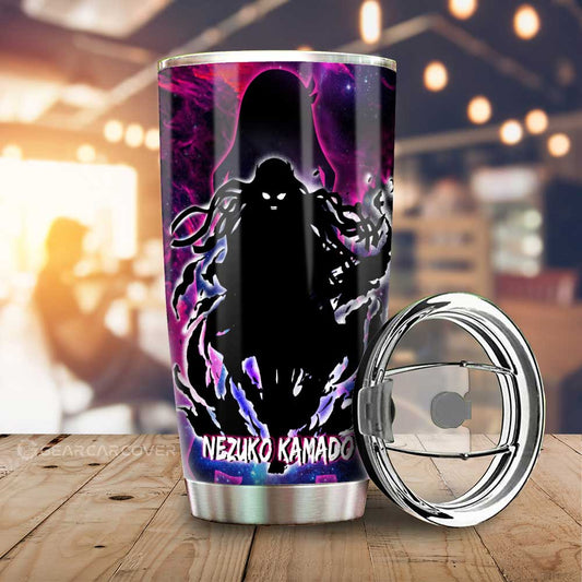 Nezuko Tumbler Cup Custom Silhouette Style - Gearcarcover - 1