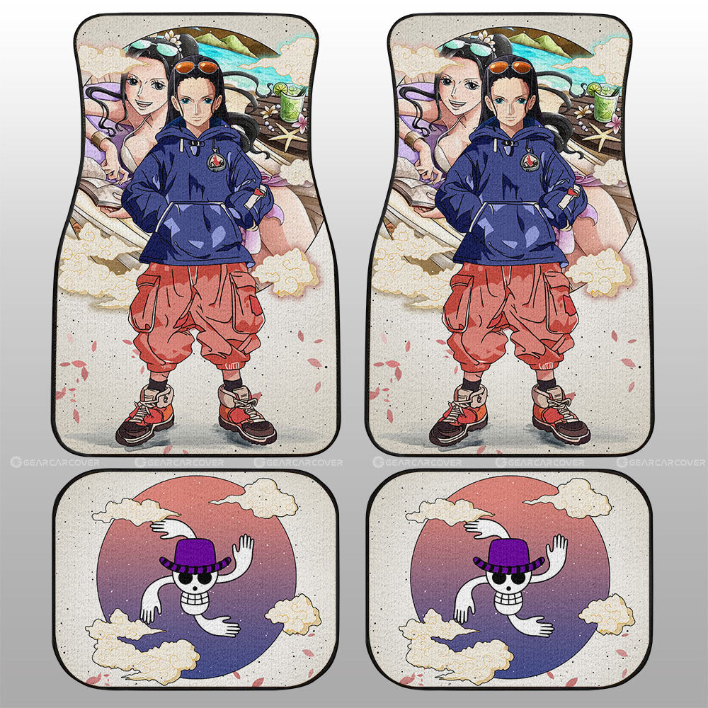Nico Robin Car Floor Mats Anime Collection - Gearcarcover - 1