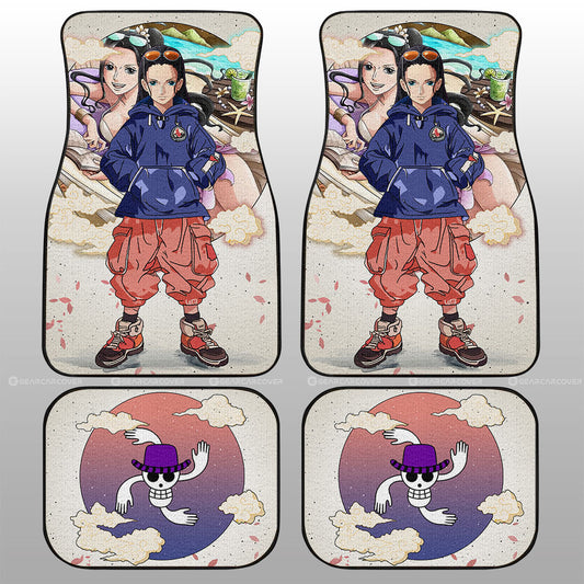 Nico Robin Car Floor Mats Anime Collection - Gearcarcover - 1