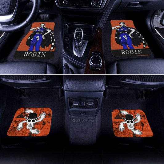 Nico Robin Car Floor Mats Custom Car Accessories - Gearcarcover - 1