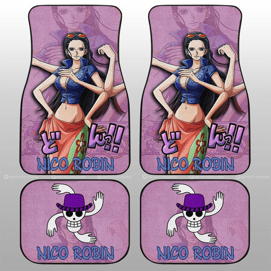 Nico Robin Car Floor Mats Custom Car Accessories - Gearcarcover - 1