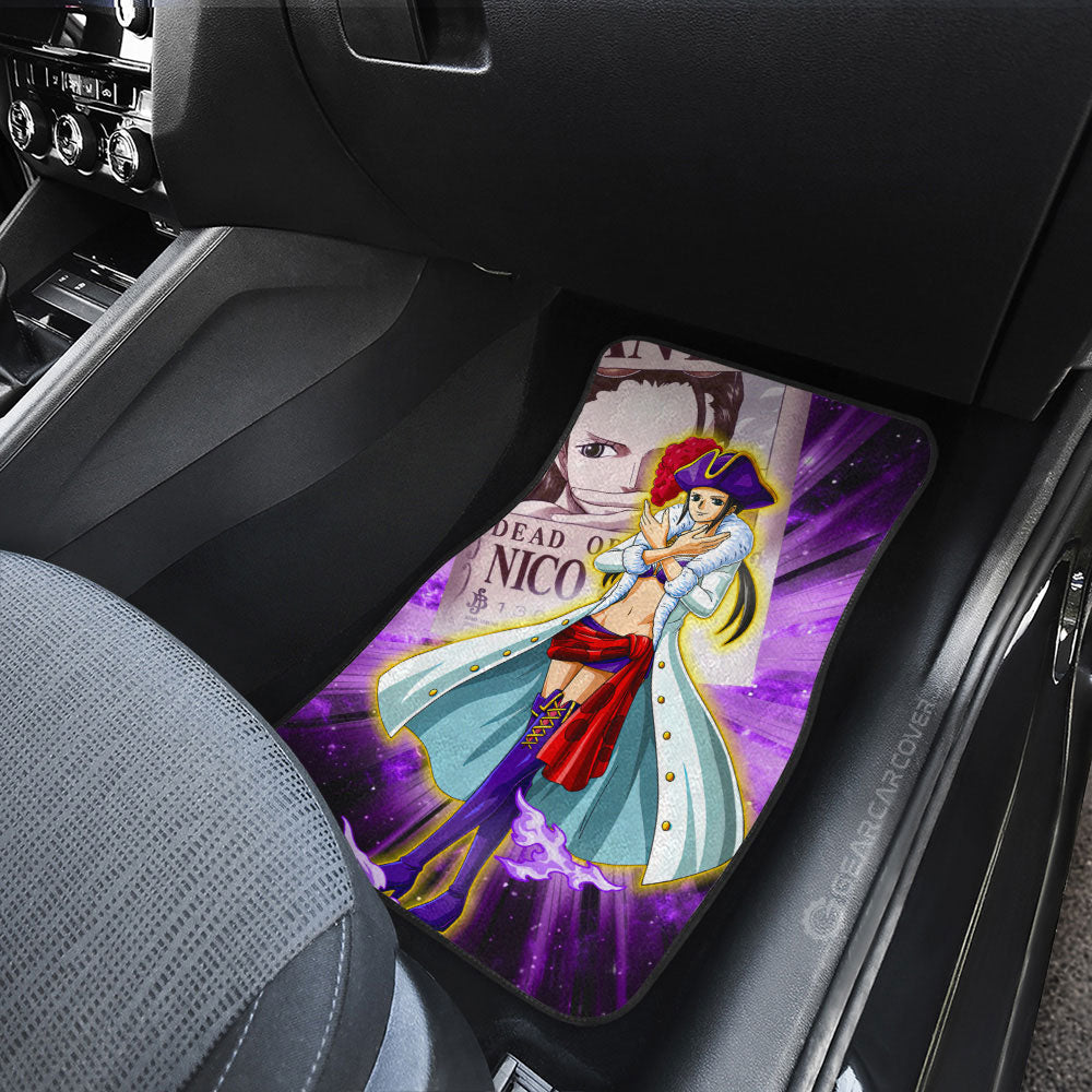 Nico Robin Car Floor Mats Custom Car Interior Accessories - Gearcarcover - 3