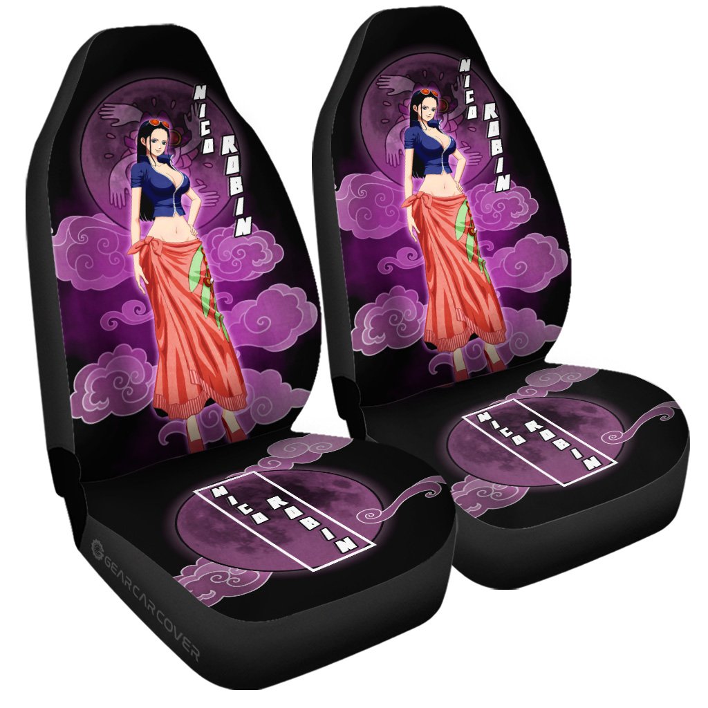 Nico Robin Car Seat Covers Custom Car Accessories For Fans - Gearcarcover - 3