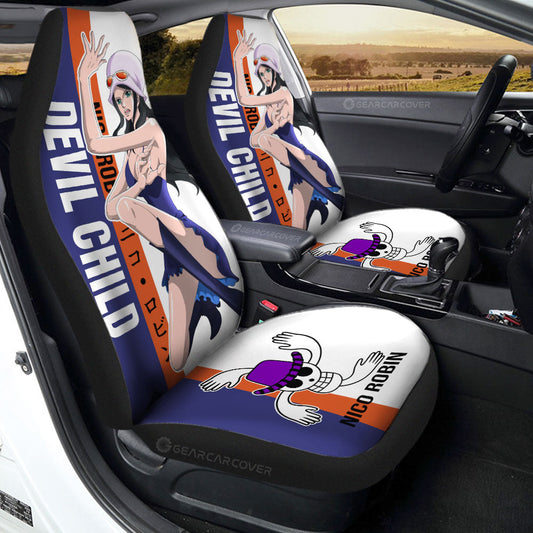 Nico Robin Car Seat Covers Custom Car Accessories For Fans - Gearcarcover - 1