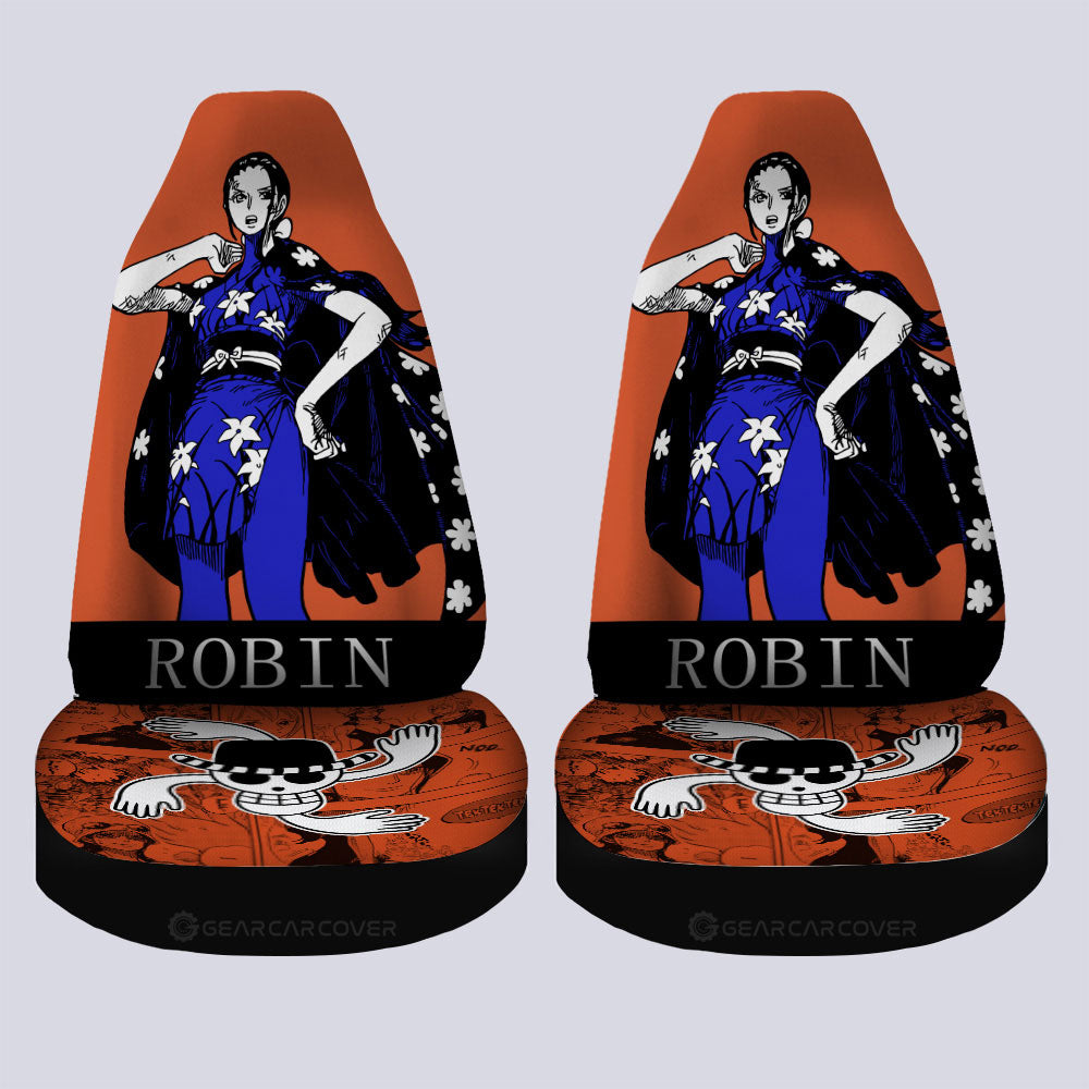 Nico Robin Car Seat Covers Custom Car Accessories - Gearcarcover - 4