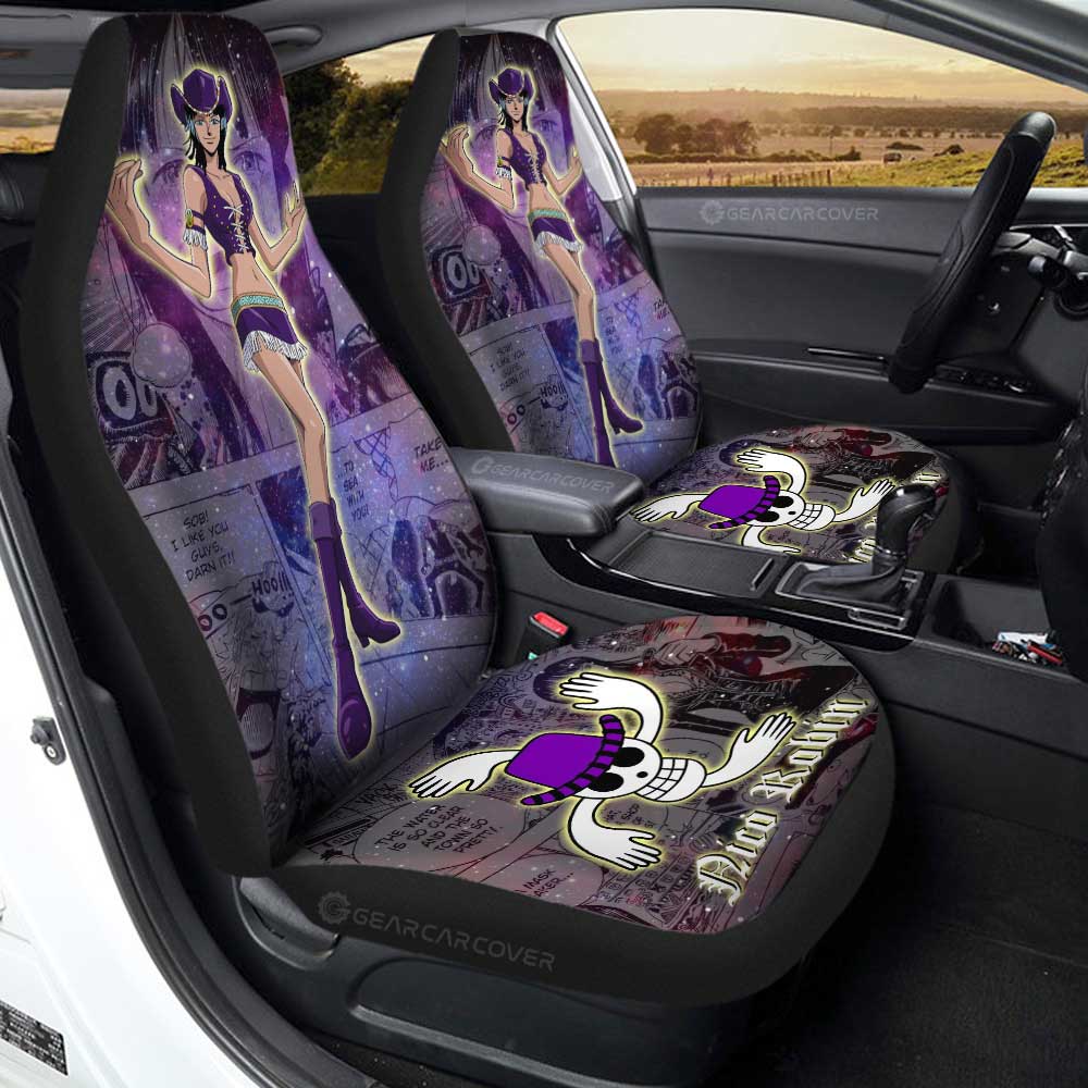 Nico Robin Car Seat Covers Custom Car Accessories Manga Galaxy Style - Gearcarcover - 1