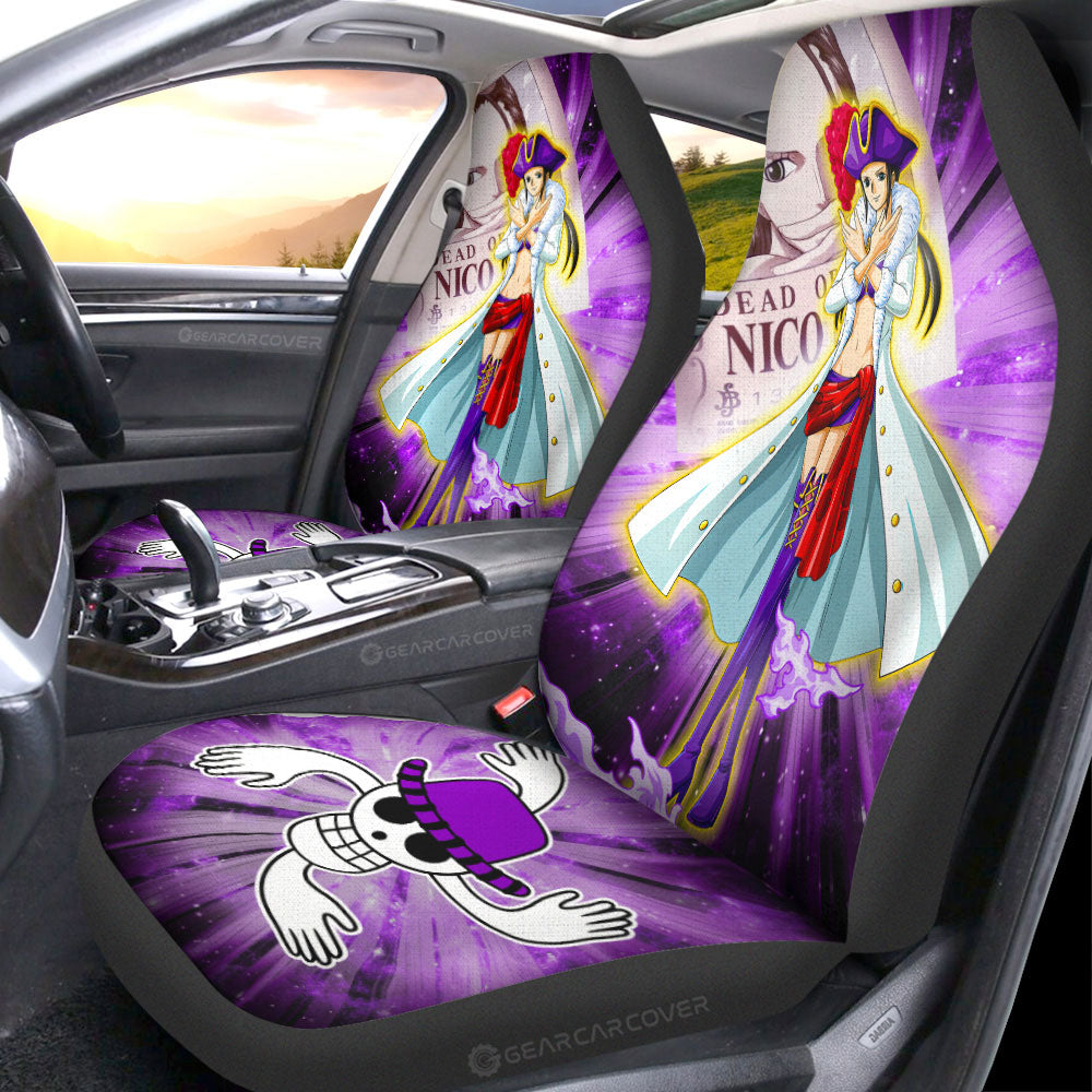 Nico Robin Car Seat Covers Custom Car Interior Accessories - Gearcarcover - 1