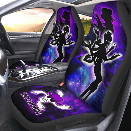 Nico Robin Car Seat Covers Custom Silhouette Style - Gearcarcover - 2