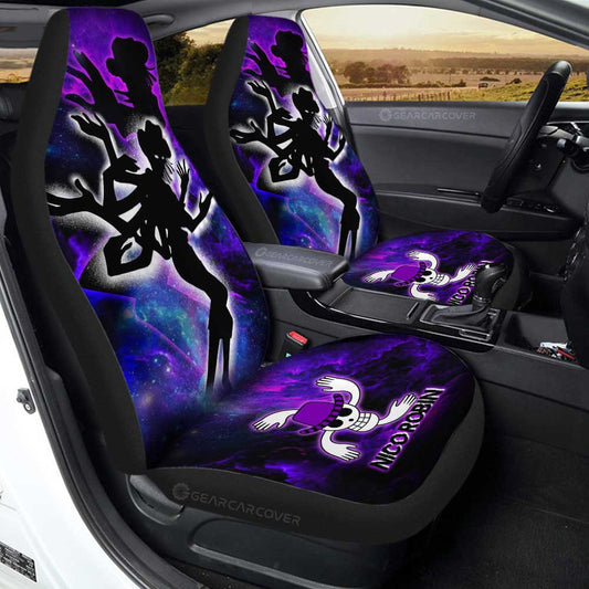 Nico Robin Car Seat Covers Custom Silhouette Style - Gearcarcover - 1