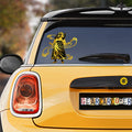 Nico Robin Car Sticker Custom Gold Silhouette Style - Gearcarcover - 1