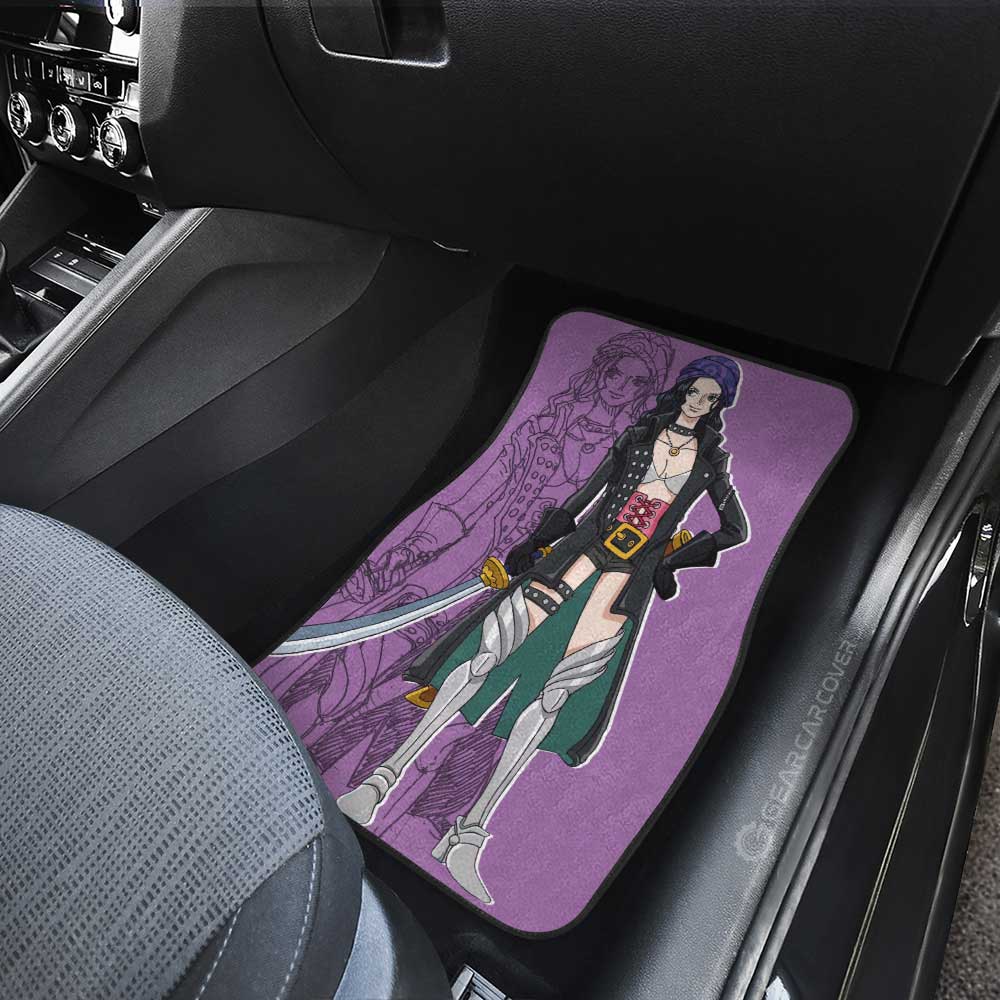 Nico Robin Film Red Car Floor Mats Custom Car Accessories - Gearcarcover - 4