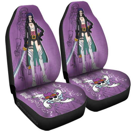 Nico Robin Film Red Car Seat Covers Custom Car Accessories - Gearcarcover - 1