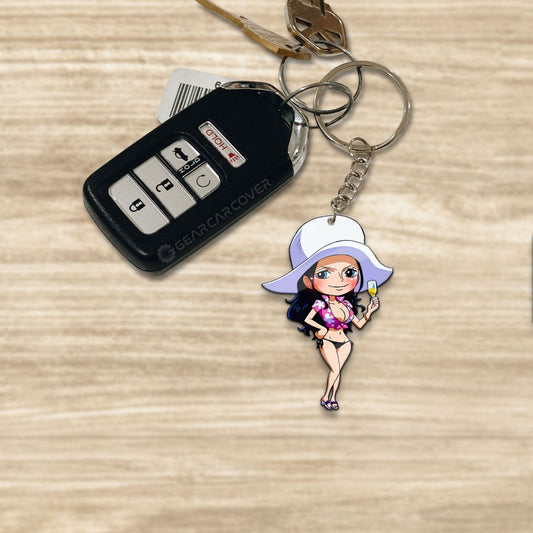 Nico Robin Keychains Custom One Piece Anime Car Accessories - Gearcarcover - 1