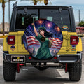 Nico Robin Liberty USA 250 Years Spare Tire Cover With Camera Hole - Gearcarcover - 1