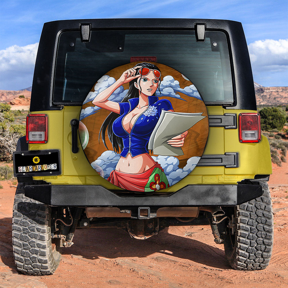 Nico Robin Spare Tire Cover Custom Car Accessoriess - Gearcarcover - 3