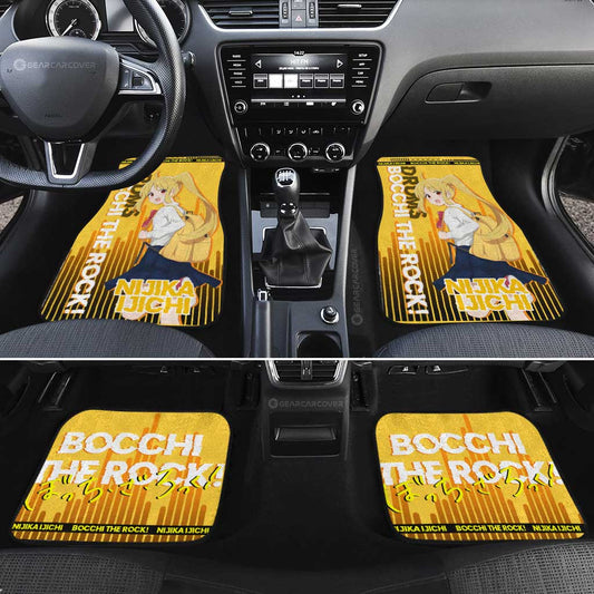 Nijika Ijichi Car Floor Mats Custom Car Accessories - Gearcarcover - 2
