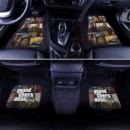 Niko Bellic Car Floor Mats Custom Car Accessories - Gearcarcover - 2