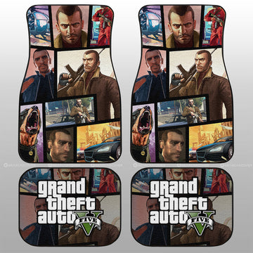 Niko Bellic Car Floor Mats Custom Car Accessories - Gearcarcover - 1