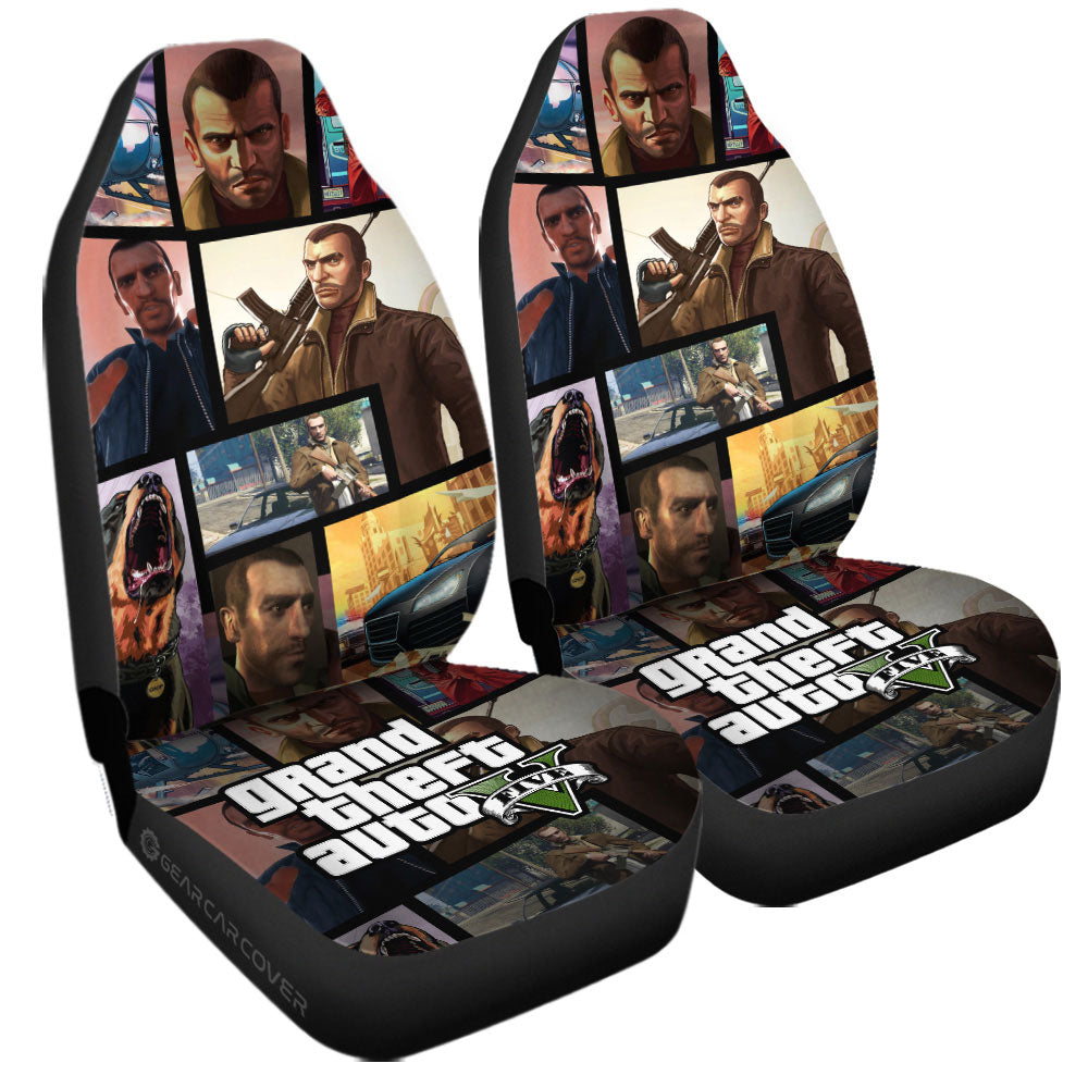Niko Bellic Car Seat Covers Custom Car Accessories - Gearcarcover - 3