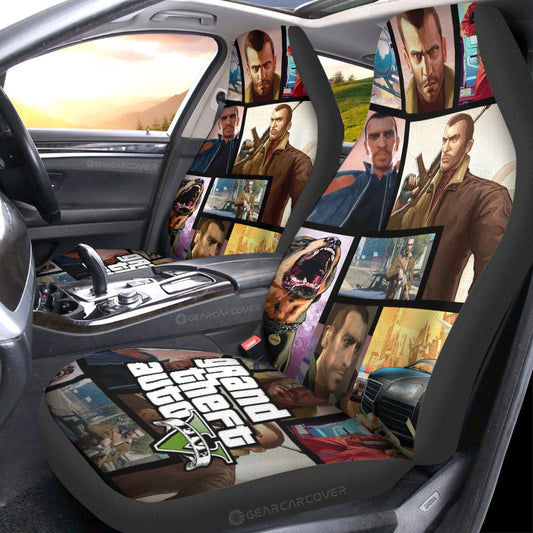 Niko Bellic Car Seat Covers Custom Car Accessories - Gearcarcover - 1