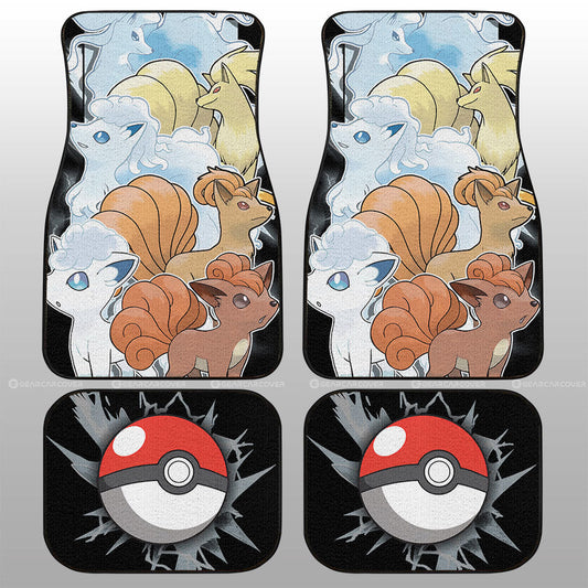 Ninetales Car Floor Mats Custom Car Accessories For Fans - Gearcarcover - 1