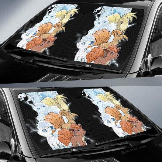 Ninetales Car Sunshade Custom Car Accessories For Fans - Gearcarcover - 2