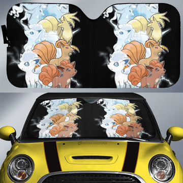 Ninetales Car Sunshade Custom Car Accessories For Fans - Gearcarcover - 1