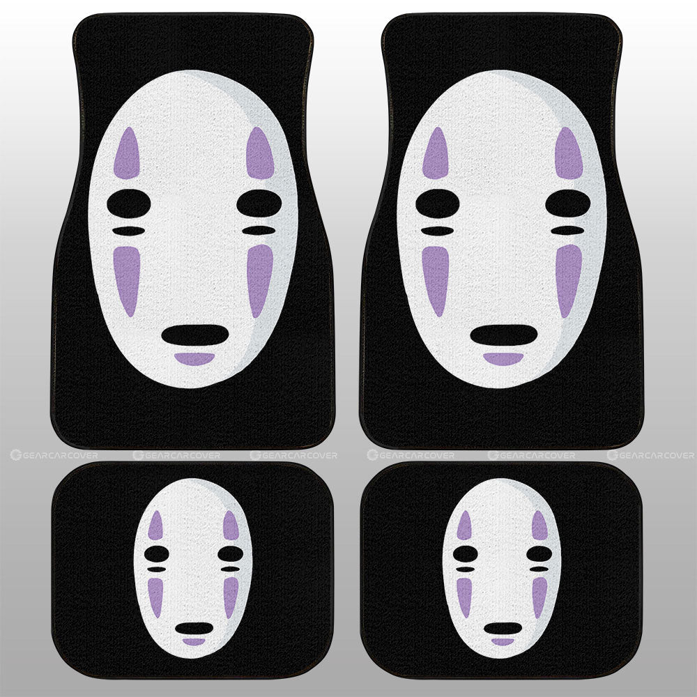 No Face Car Floor Mats Custom Spirited Away Car Accessories - Gearcarcover - 1