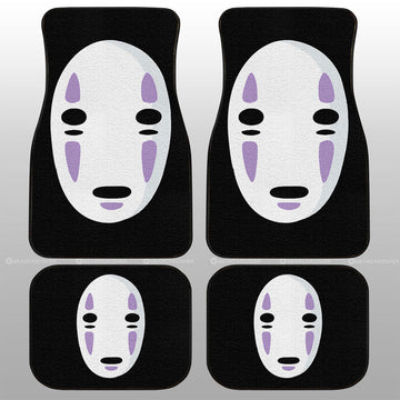 No Face Car Floor Mats Custom Spirited Away Car Accessories - Gearcarcover - 1