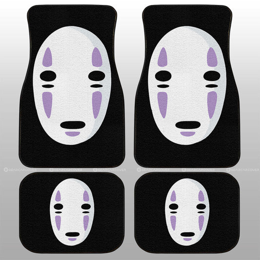 No Face Car Floor Mats Custom Spirited Away Car Accessories - Gearcarcover - 1