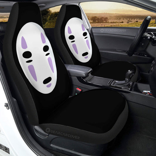 No Face Car Seat Covers Custom Spirited Away Car Accessories - Gearcarcover - 2