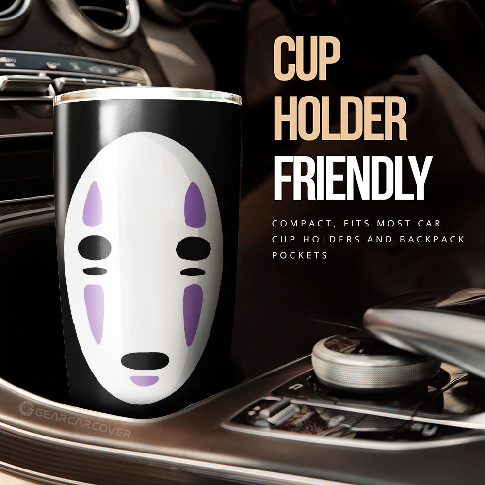 No Face Tumbler Cup Custom Spirited Away Car Accessories - Gearcarcover - 3