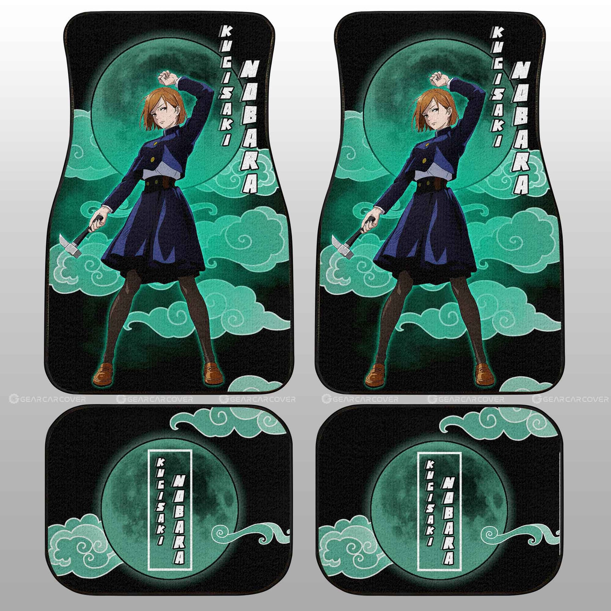 Nobara Kugisaki Car Floor Mats Custom Car Interior Accessories - Gearcarcover - 2