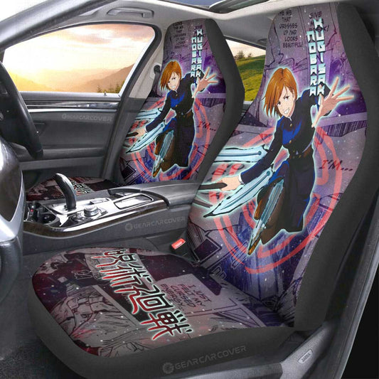 Nobara Kugisaki Car Seat Covers Custom Galaxy Manga Style - Gearcarcover - 2