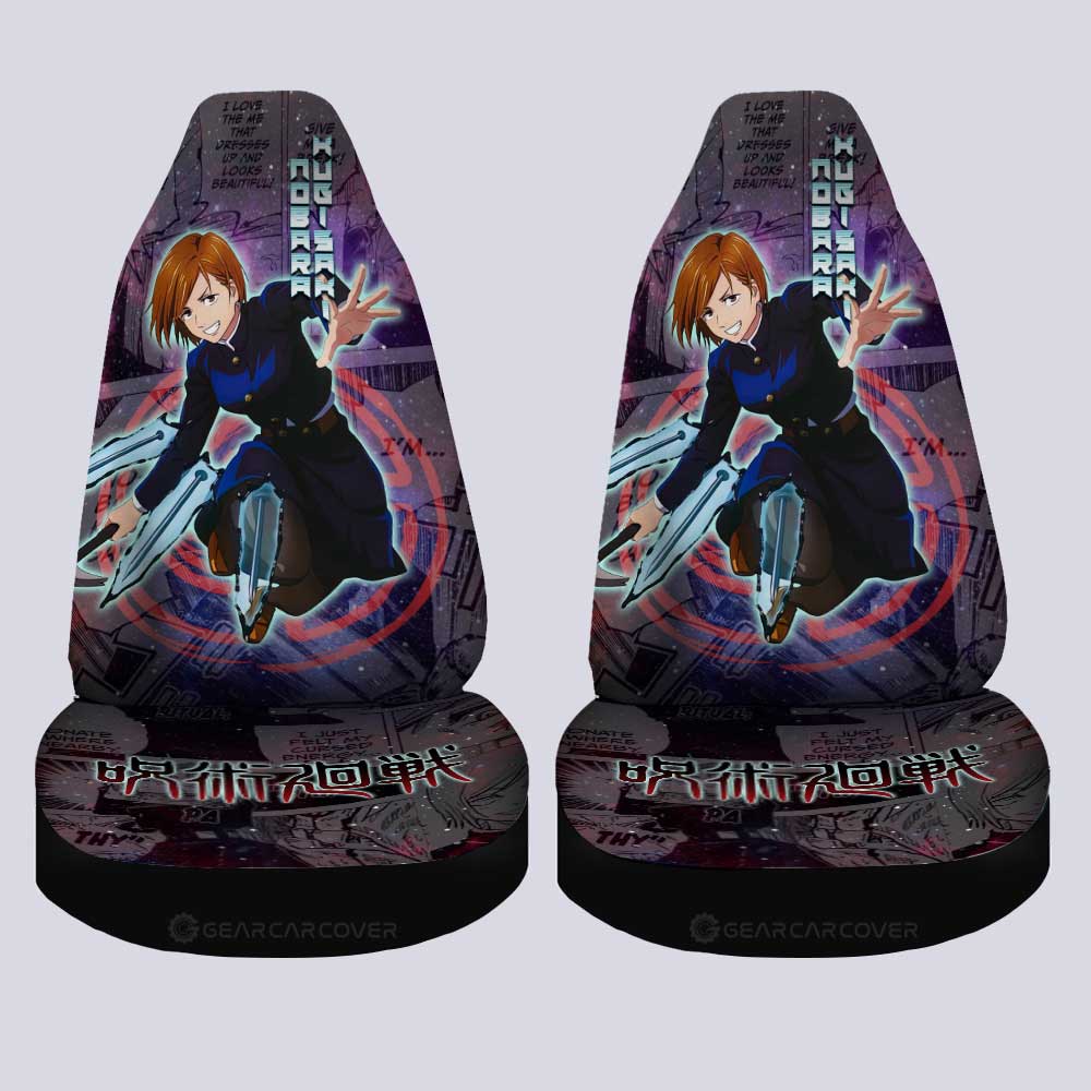 Nobara Kugisaki Car Seat Covers Custom Galaxy Manga Style - Gearcarcover - 4